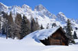 Snow at San Pellegrino Valley